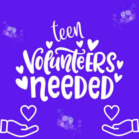 teen volunteers needed