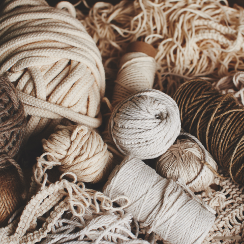 various beige yarns