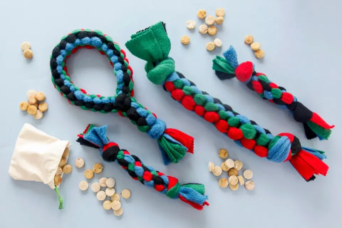 Braided Dog toy