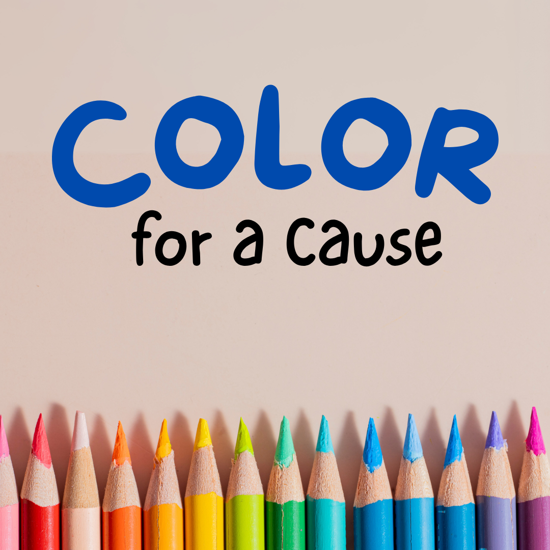 COlor for a Cause with colored pencils