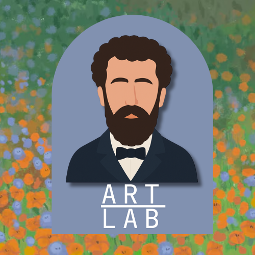 a drawing of Georges Seurat