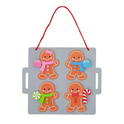 Gingerbread on baking sheet craft image
