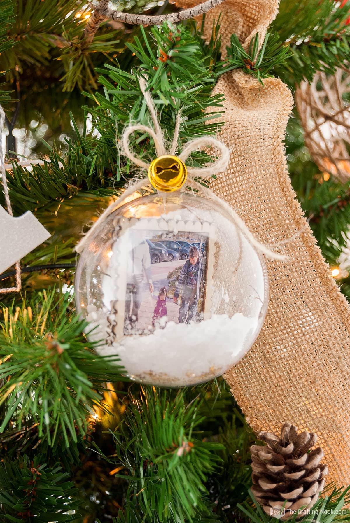 Photo Frame Ornament Ball
